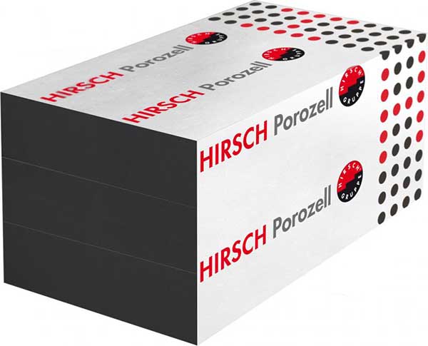 Пінопласт 25 HIRSCH EPS-60 Графіт 20 мм