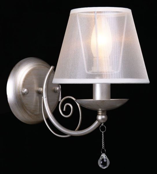 Бра Victoria Lighting Carla/AP1 1x40 Вт E14 серый