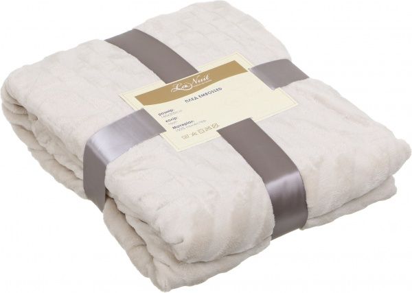 Плед Embossed 160x200 см тауп La Nuit 