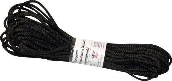 Мотузка поліпропіленова 10 мм 20 м чорний 0,66 кг