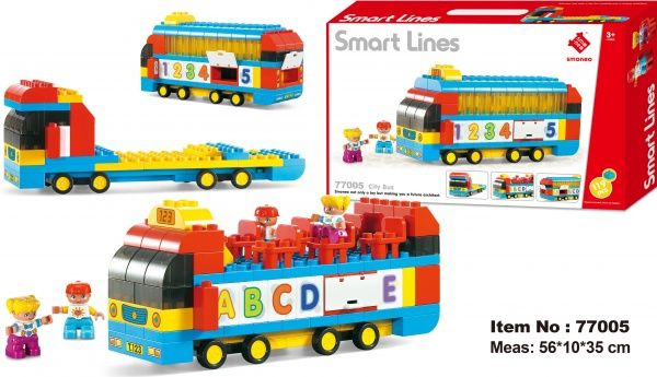 Конструктор Shantou Live Zone Автобус 77005