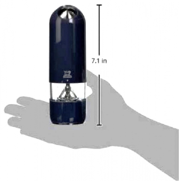 Млинок для солі електричний Alaska 17 см антрацит (28510_BS) Peugeot