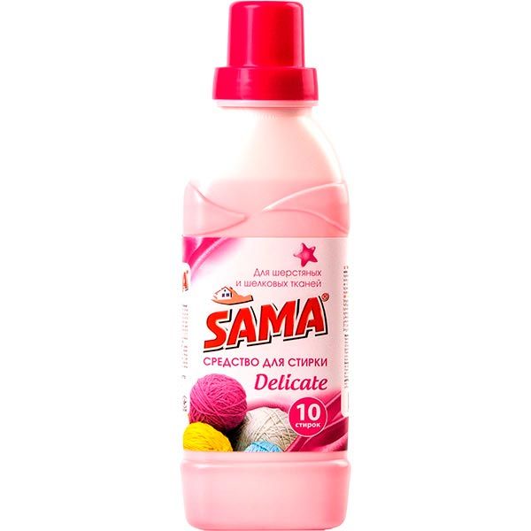 Гель для машинной стирки SAMA Delicate 0,5 л