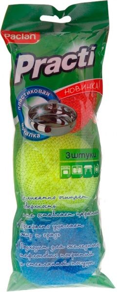 Скребок Paclan для кухни Practi 3 шт.