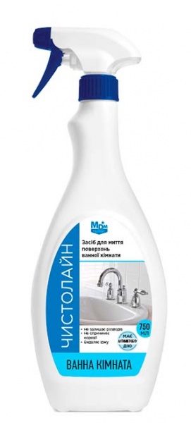 Моющее средство ЧИСТОЛАЙН для ванной комнаты 0,75 л