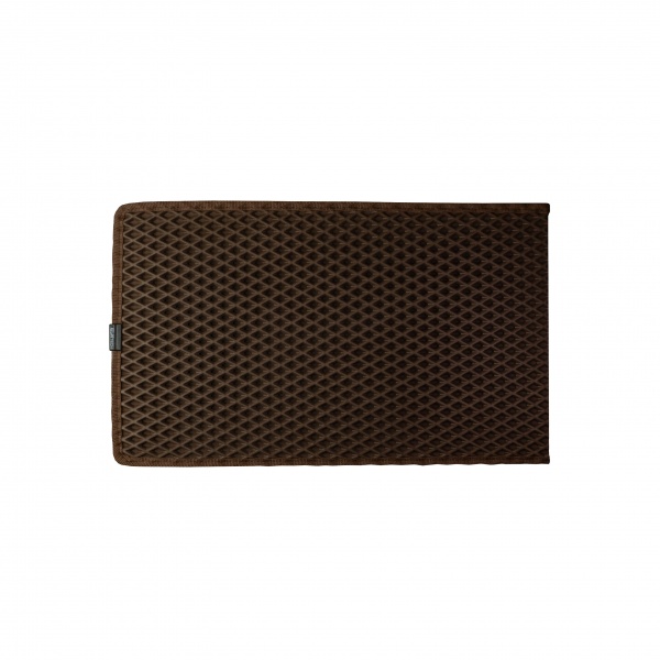 Килимок для туалету EVAtech Kitty 50х30 см коричневий ромб