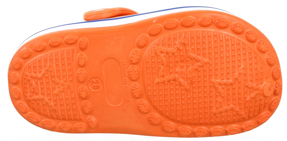 Сабо для девочек Shantou Динозавр р.25 оранжевый (ls-23052)