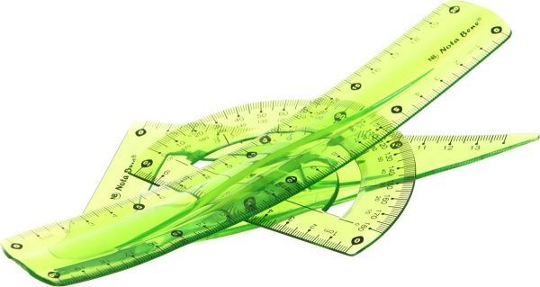 Набор линеек 3 предмета гибкие Nota Bene