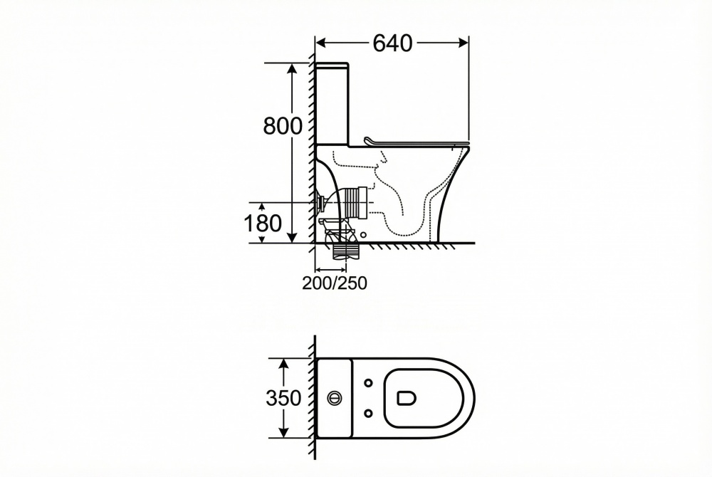 Унітаз-компакт Mixxen Lira Tornado MXJI0831-Q