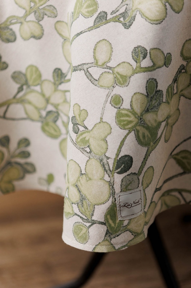 Скатертина БОТАНІКА Ø 160 см La Nuit