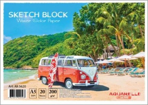 Альбом для рисования на спирали 20 листов АК5620 GRAFIKA