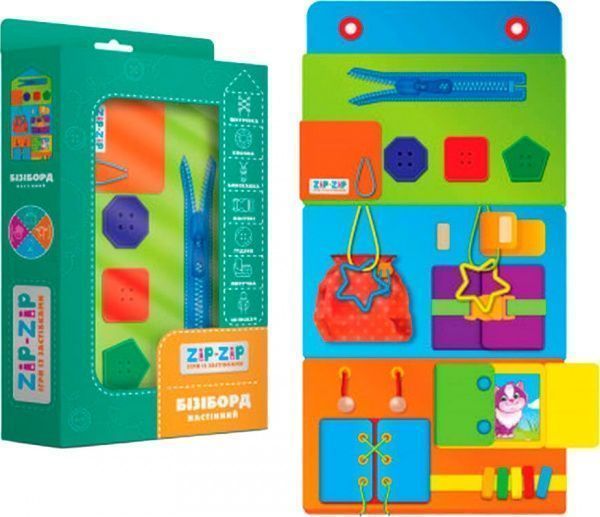 Розвивальний бізіборд Vladi Toys настінний ZZ1000-01