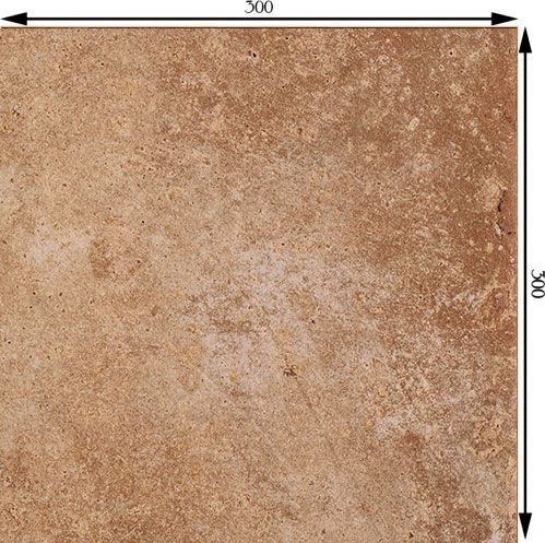 Клінкерна плитка Fondi rosso klinkier 30x30 Ceramika Paradyz