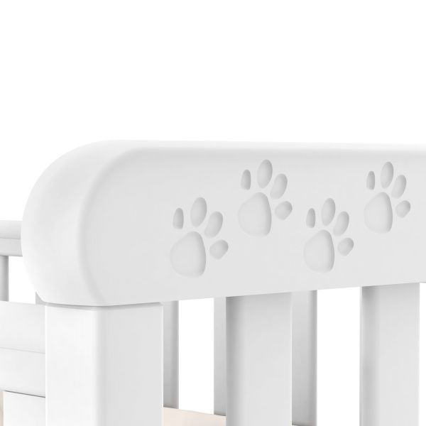 Кроватка детская Veres ЛД12 белый 12.3.1.7.06