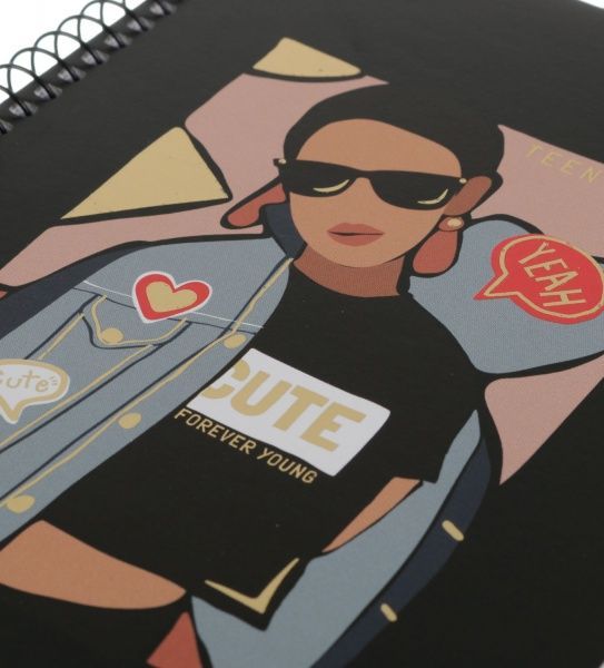 Тетрадь школьная А5 80 листов в клеточку A5-SC-080-6077K Student Школярик