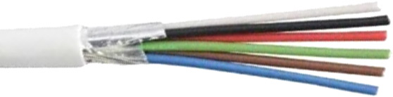 Кабель сигнальний багатожильний Vektor в екрані CCA 6х0,22 біметал 