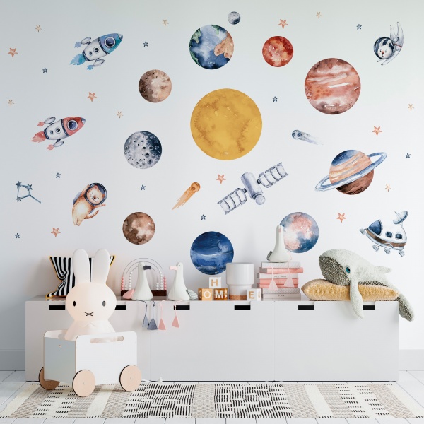 Стикеры-паттерны Lipastick Космос 120х80 см 1508219