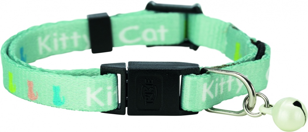 Ошейник Trixie Kitty для кошек с колокольчиком нейлон