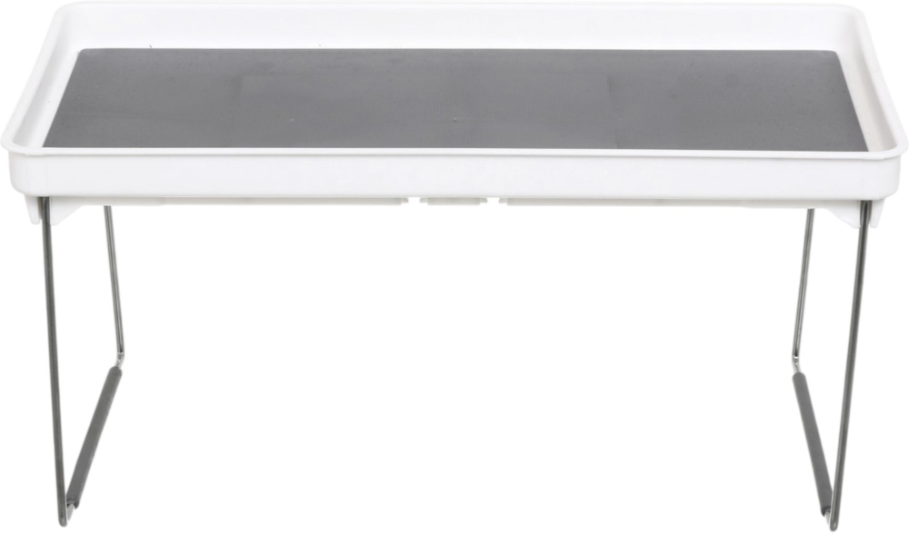 Полиця Flamberg для зберігання складна 36х19х18 см сірий з білим Foldable shelf