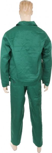Костюм робочий Торнадо Євро (куртка та напівкомбінезон) зріст 5/6 р. 56-58 зелений