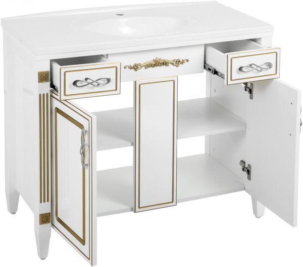 Тумба підлогова Сансервіс з умивальником Romance 100