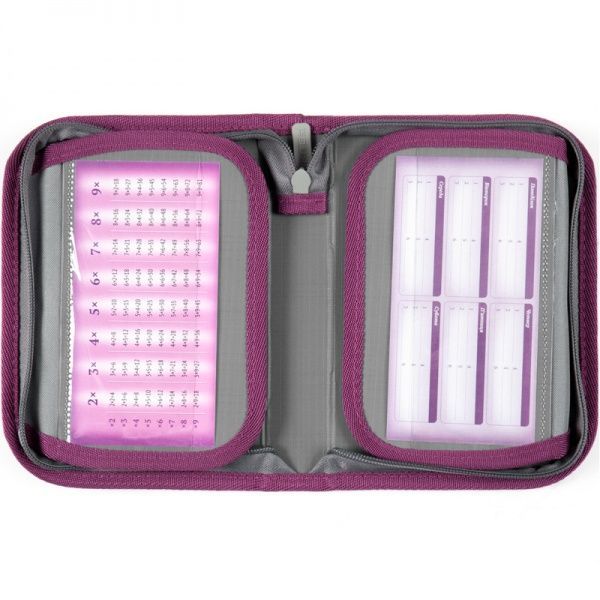 Пенал 622 College line KITE темно-розовый