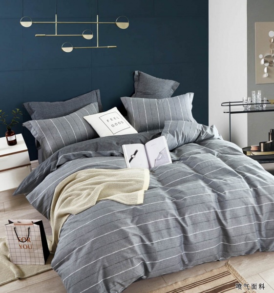 Комплект постільної білизни Norden 1,5 сірий La Nuit 