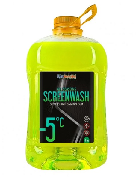 Омыватель стекла Ekokemika лимон всесезонные -5°С 4 л