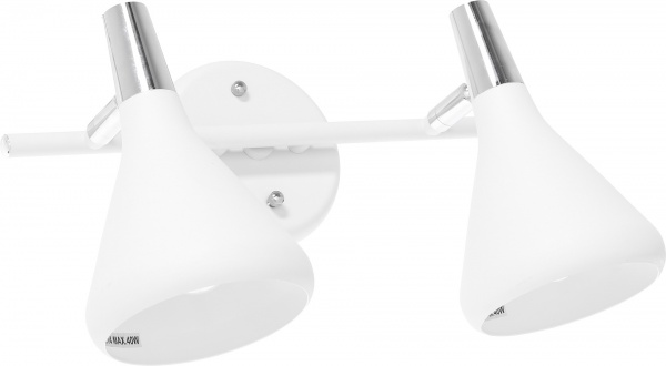 Спот Arte Lamp Ciclone 2x40 Вт E14 білий A9154AP-2WH 