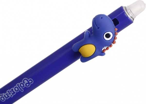 Ручка Colorino Динозаври пиши-стирай синя 
