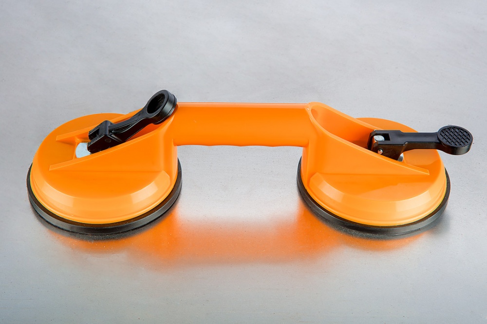 Присоска для скла NEO tools подвійна 80 кг 56-806