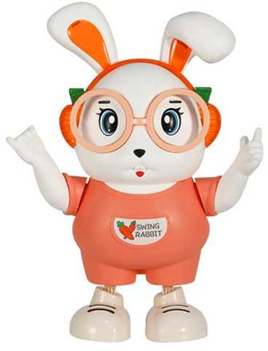 Іграшка музична Shantou Зайчик 2 кольори в асортименті 373-66A