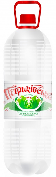 Вода Петриківська сильногазированная 3 л 