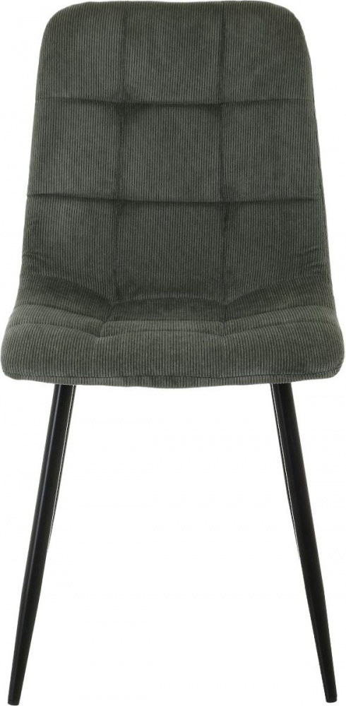 Стул Центр Меблів Summy 45х56х88 см вельвет Corduroy-13 зеленый / черный