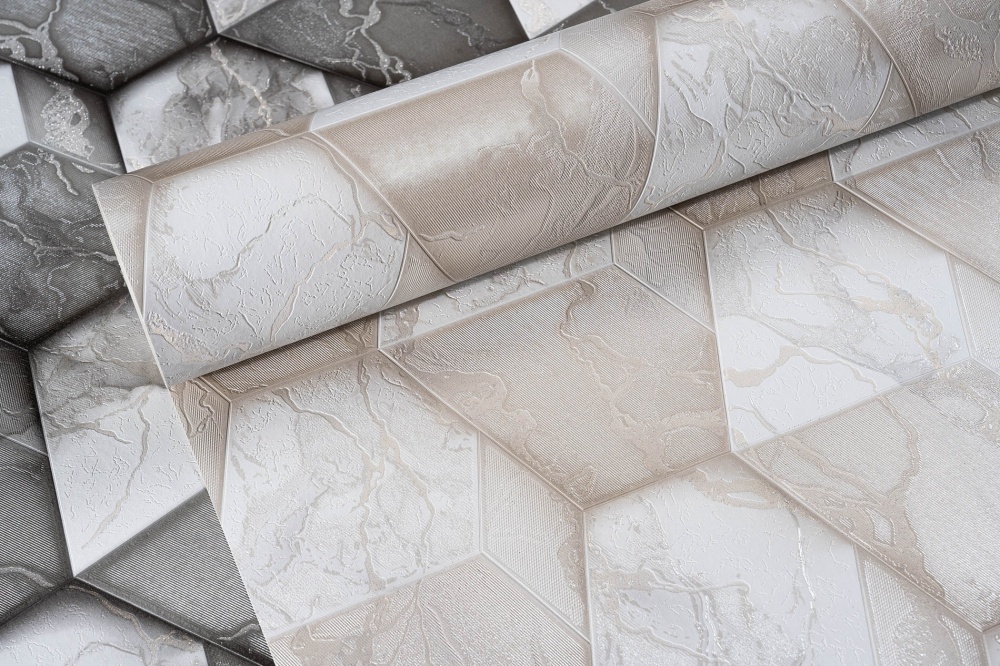 Шпалери вінілові на паперовій основі Слов'янські шпалери Expromt 5873-01 1,06x10,05 м