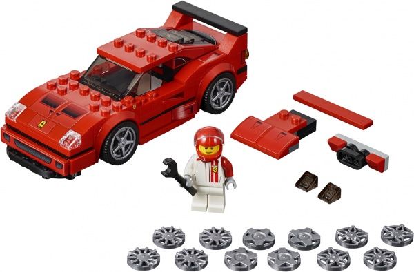 Конструктор LEGO Speed Champions Автомобиль Ferrari F40 Competizione 75890