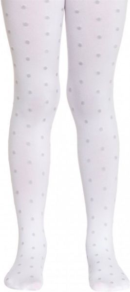 Колготки детскиедля девочек Conte-Kids CE PAOLA bianco р.140 белый 