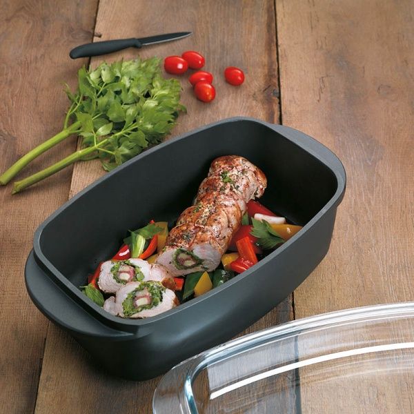 Гусятниця з кришкою Kerros 225х46 см 4.5 л 15152 Kela