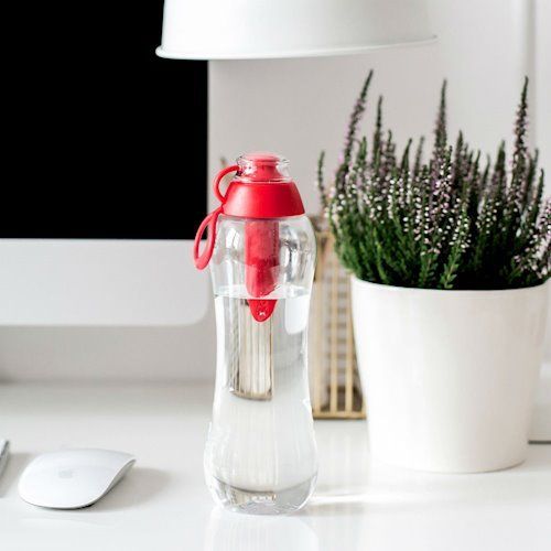 Пляшка спортивна 700 мл DAFI з фільтром червоний B590973RD