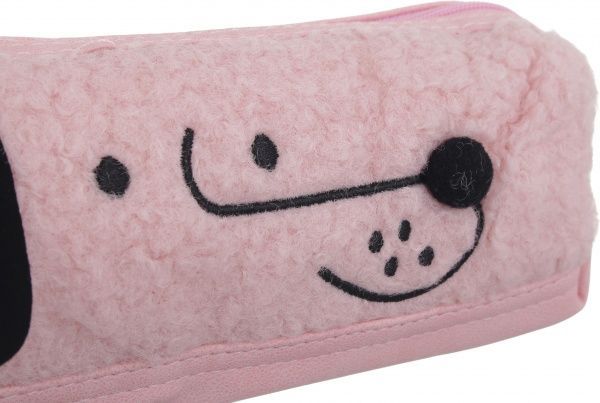 Пенал шкільний Цуценя рожевий