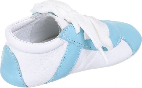 Пинетки детские MiracleMe 2215 р. 20 12 см голубой с белым 