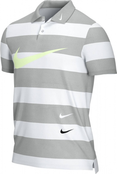 Поло Nike M NSW SWOOSH POLO SS KNT CJ4909-077 р.L сірий