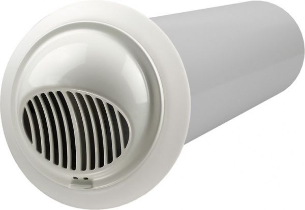 Гратка для вентиляції Вентс МВВМ 162 пластик білий 