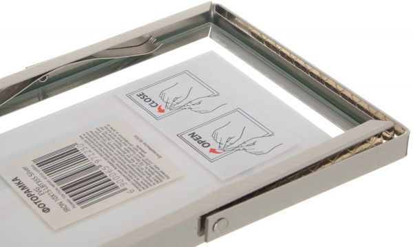 Рамка для фото EVG LBT35S 10x15 см серебристый 