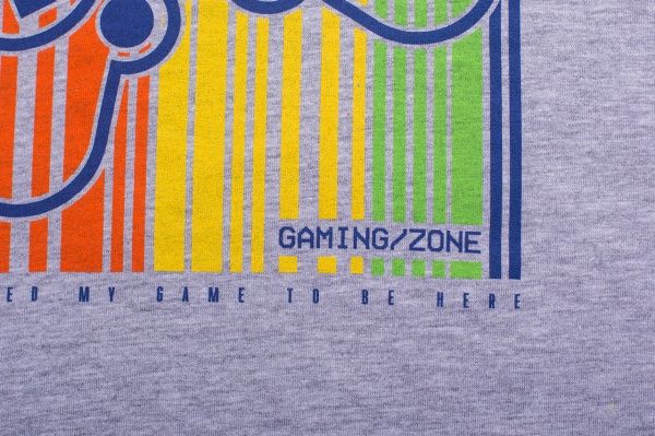 Футболка для мальчика Luna Kids Rainbow р.98 серый меланж 