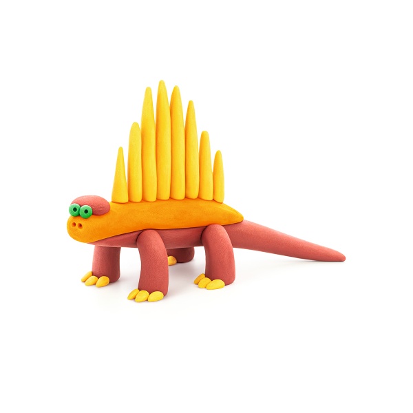 Набор для лепки Lipaka самозатвердевающий пластилин ЛИПАКА – Диметродон 30079-UA01