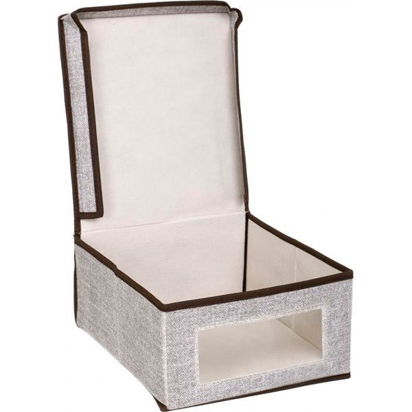 Короб складной с кришкой Handy Home ESH07 серый 150x300x280 мм