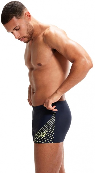 Плавки Speedo MEDLEY LOGO ASHT AM NAVY/GREEN 8-1135406872 р.42 чорний