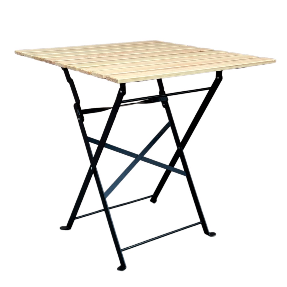 Стол раскладной Metalzavod 70x70,5 см сосна