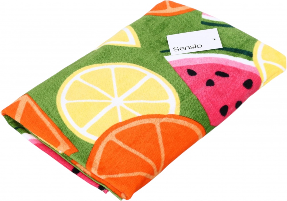 Рушник пляжний Fruits 70x140 см різнокольоровий Sensio